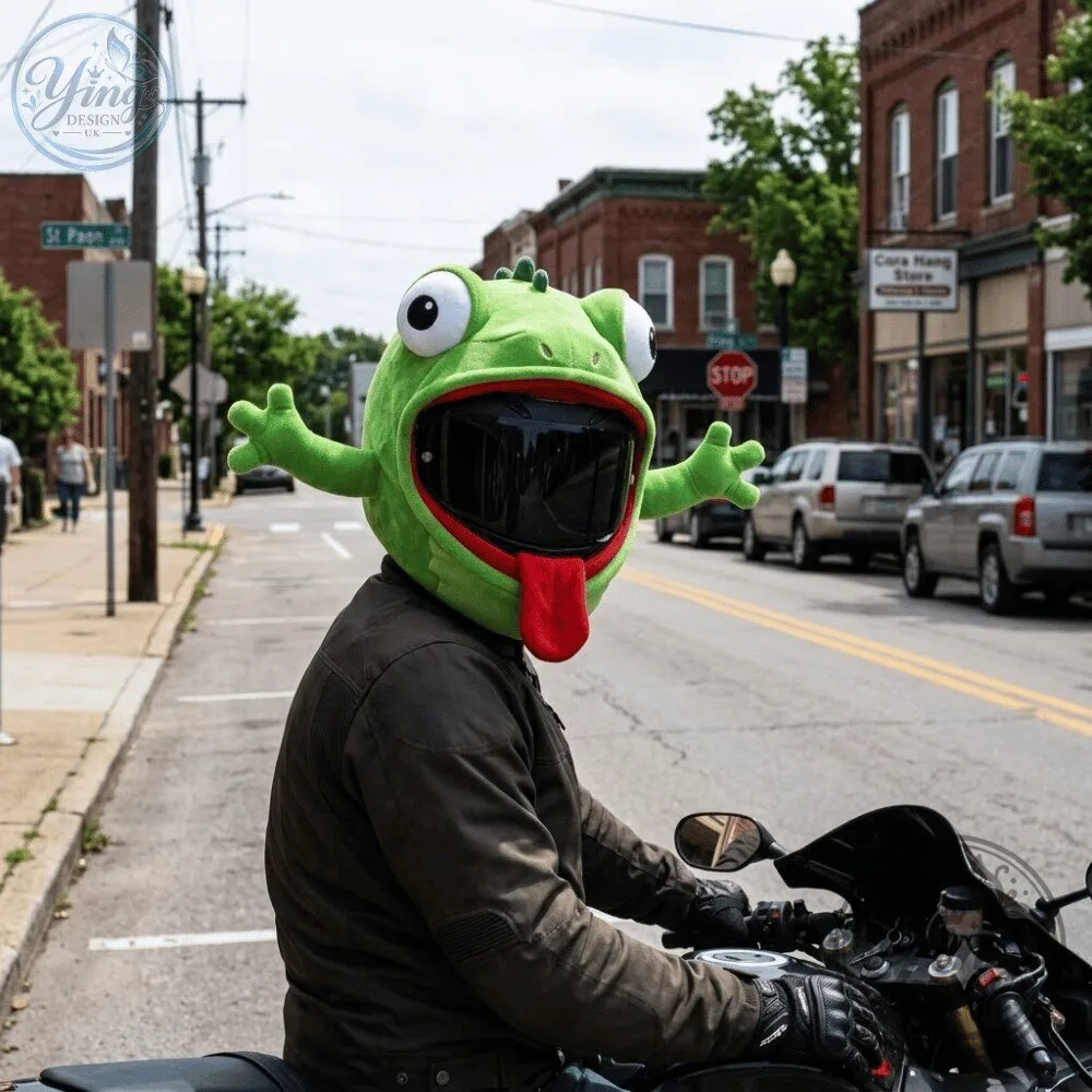 LizHead Plush Lizard Motorcycle Helmet Cover 2026 Special 10 LizHead Plush Lizard Motorcycle Helmet Cover 2026 Special