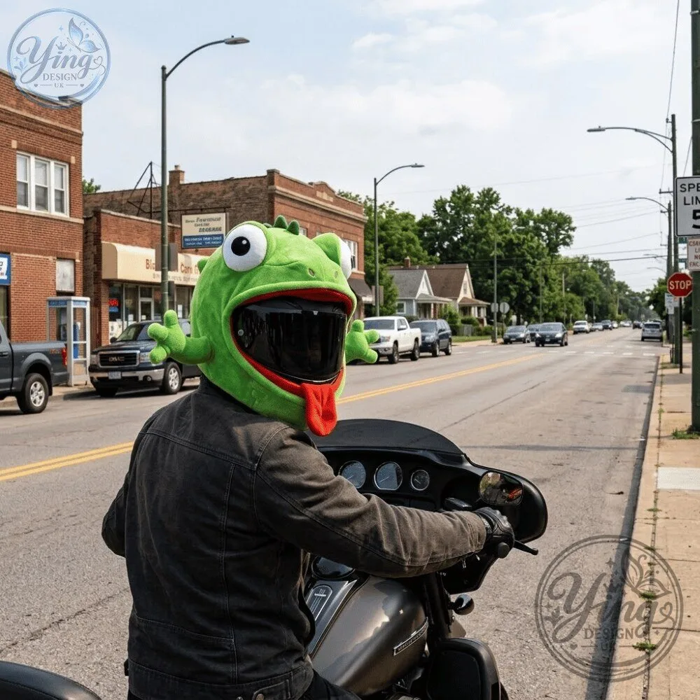 LizHead Plush Lizard Motorcycle Helmet Cover 2026 Special 11 LizHead Plush Lizard Motorcycle Helmet Cover 2026 Special