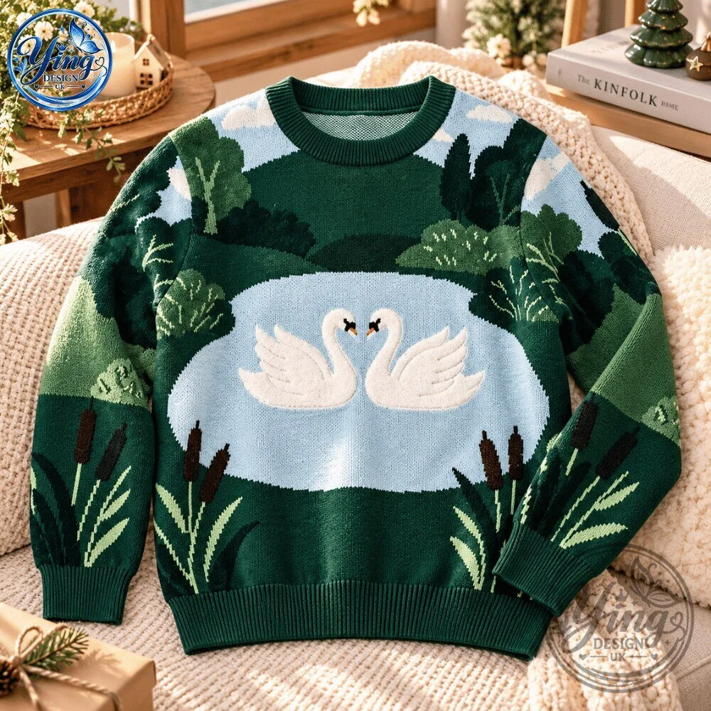 Swan Lake Green Forest Sweatshirt 2026 7 Swan Lake Green Forest Sweatshirt 2026