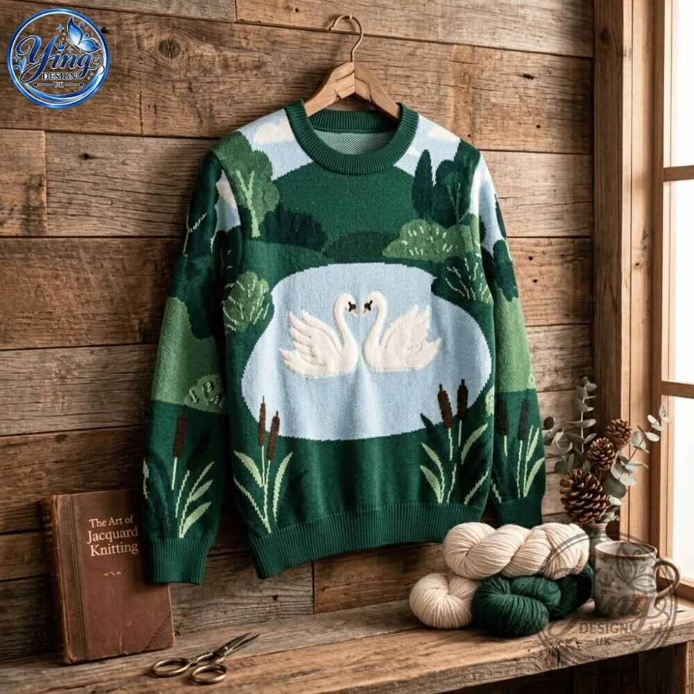 Swan Lake Green Forest Sweatshirt 2026 8 Swan Lake Green Forest Sweatshirt 2026