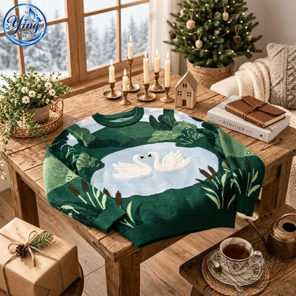 Swan Lake Green Forest Sweatshirt 2026 9 Swan Lake Green Forest Sweatshirt 2026