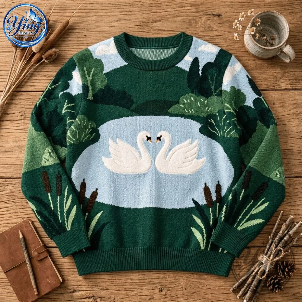Swan Lake Green Forest Sweatshirt 2026 10 Swan Lake Green Forest Sweatshirt 2026