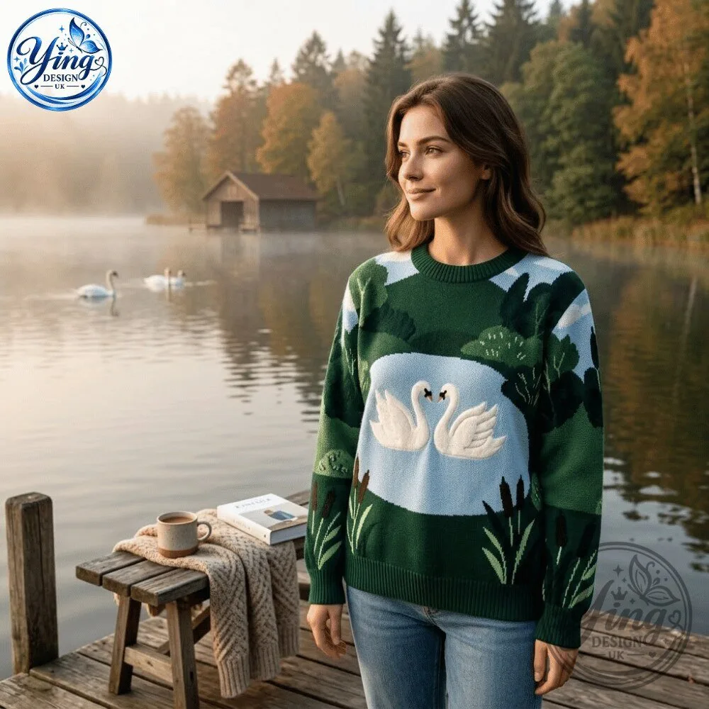 Swan Lake Green Forest Sweatshirt 2026 13 Swan Lake Green Forest Sweatshirt 2026